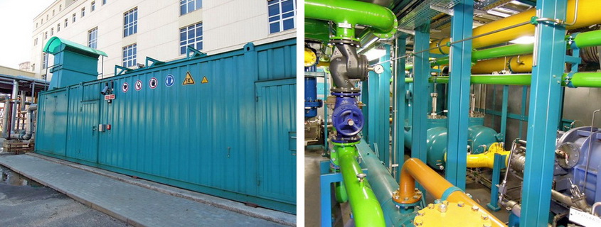 Current VPT gas compressor station